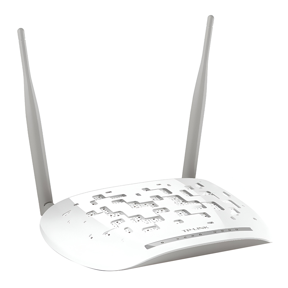 Roteador Tp-Link ADSL2+ TD-W8961N / 4LAN / 2.4GHz / 300Mbps - Branco