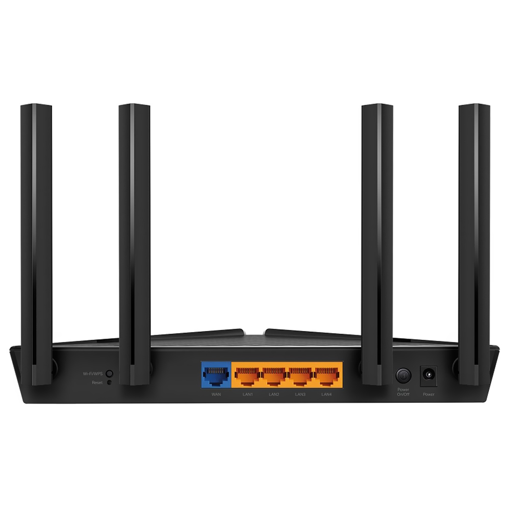 Roteador Tp-Link Aginet EX520 AX3000 Dual Band / 2.4GHz / 5GHz / Wi-Fi 6 / 4 Antenas - Preto