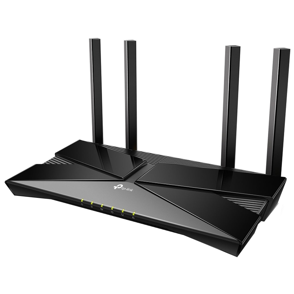 Roteador Tp-Link Aginet EX520 AX3000 Dual Band / 2.4GHz / 5GHz / Wi-Fi 6 / 4 Antenas - Preto
