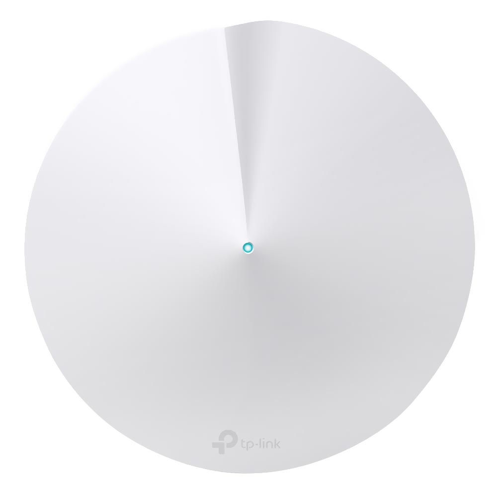 Roteador Tp-Link Deco M5 Whole Home Mesh Wi-Fi AC1300 Dual Band / 2.4GHz / 5GHz - Branco (Kit com 2)