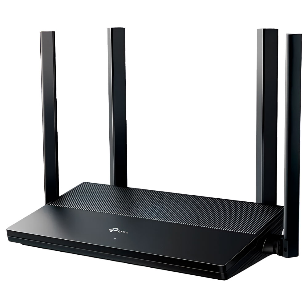Roteador Tp-Link EX220 AX1800 Dual Band / 2.4GHz / 5GHz / Wi-Fi 6 / 4 Antenas - Preto