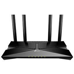 Roteador Tp-Link EX511 AX3000 Dual Band Gigabit / 2.4GHz / 5GHz / Wi-Fi 6 / 4 Antenas - Preto