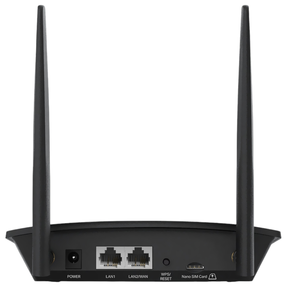 Roteador Tp-Link TL-MR100 3G / 4G / 2 Antenas - Preto