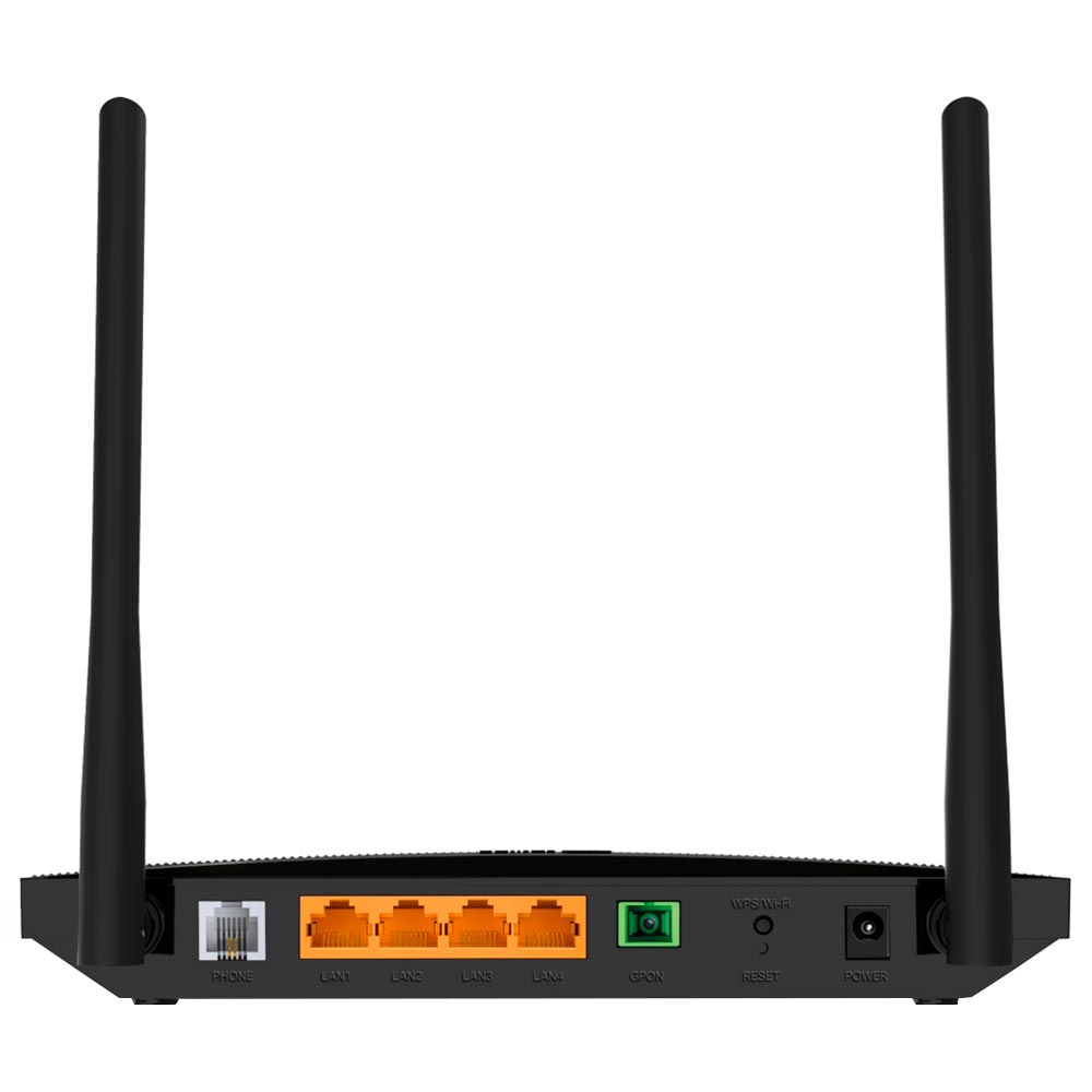 Roteador Tp-Link XC220-G3V AC1200 Terminal XPON VoIP Dual Band / 2.4GHz / 5GHz / 2 Antenas - Preto