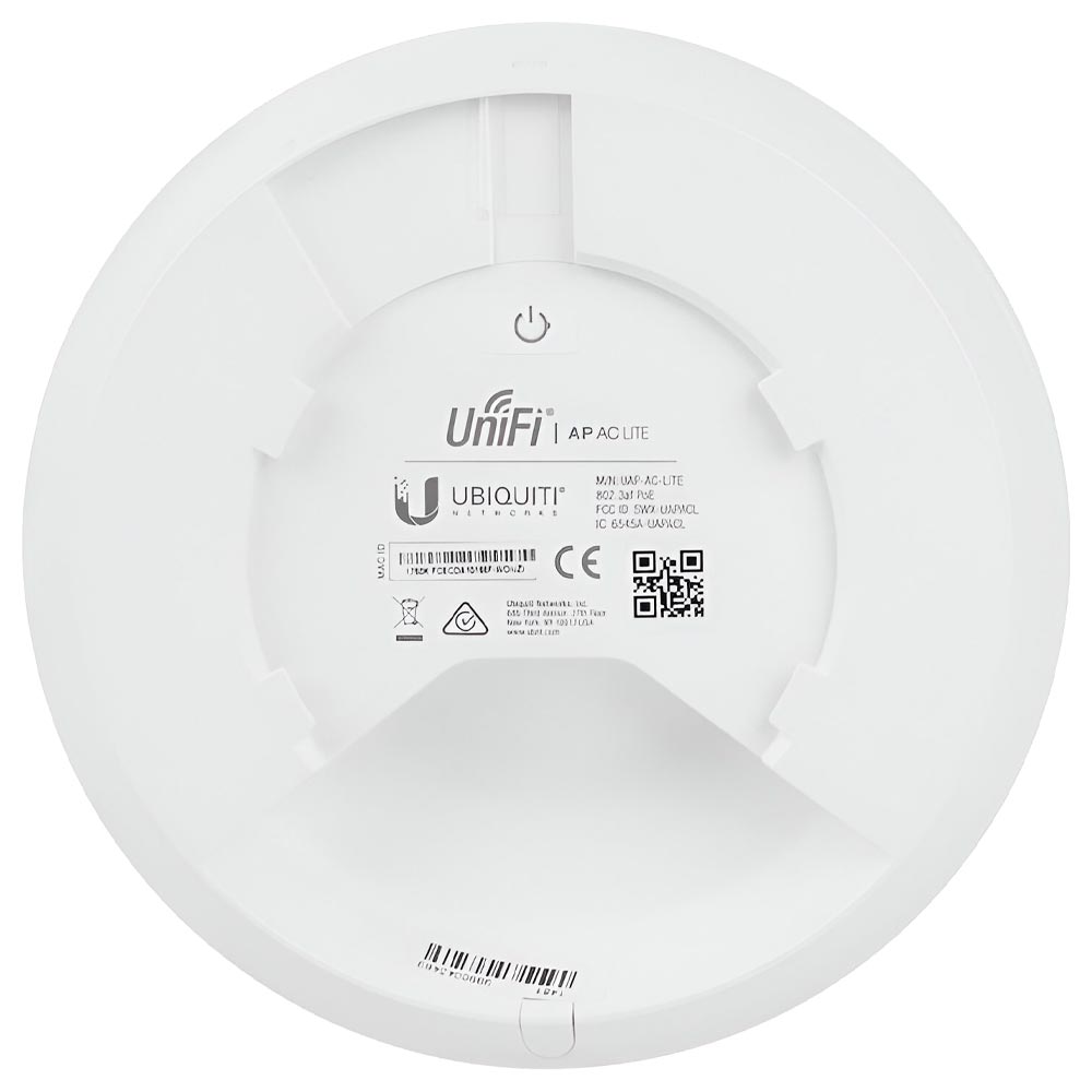 Roteador UBNT UAP-AC-LITE-BR Unifi AP AC Lite 2.4 GHz / 5.0GHz - 300/867Mbps