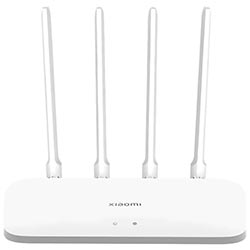 Roteador Xiaomi R4AC DVB4230GL Dual Band / 2.4GHz / 5GHz/ 2LAN / 1WAN / 1200Mbps / 4 Antenas - Branco