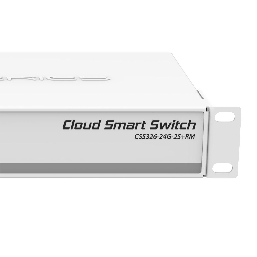 Switch Mikrotik Routerboard CSS326-24G-2S+RM - Branco