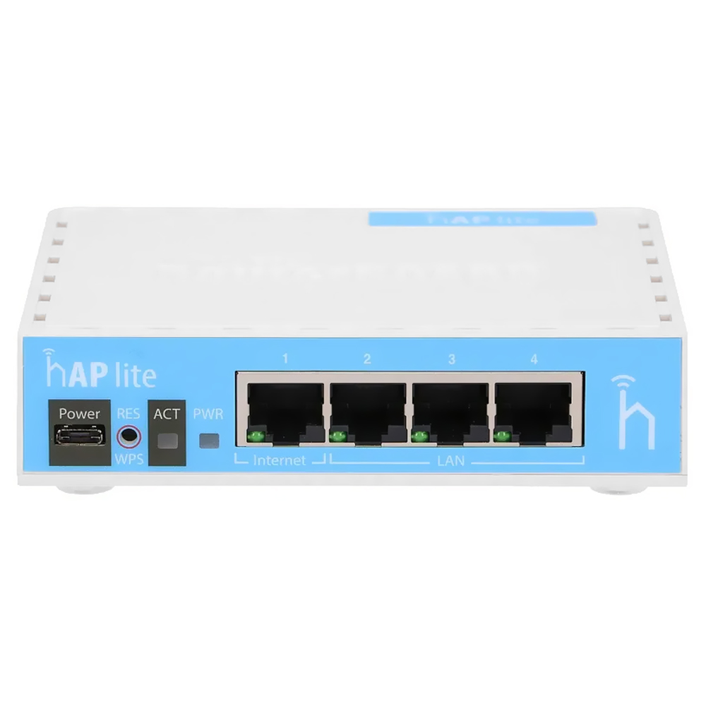 Switch Mikrotik Routerboard RB941-2ND - Branco (HAP LITE)