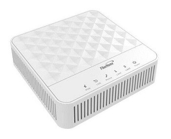 Terminal de Rede Óptica Fiberhome GPON ONU AN5506-02-B Brasil 1GE+1FE / PPPOE / BRIDGE / B7G - Branco