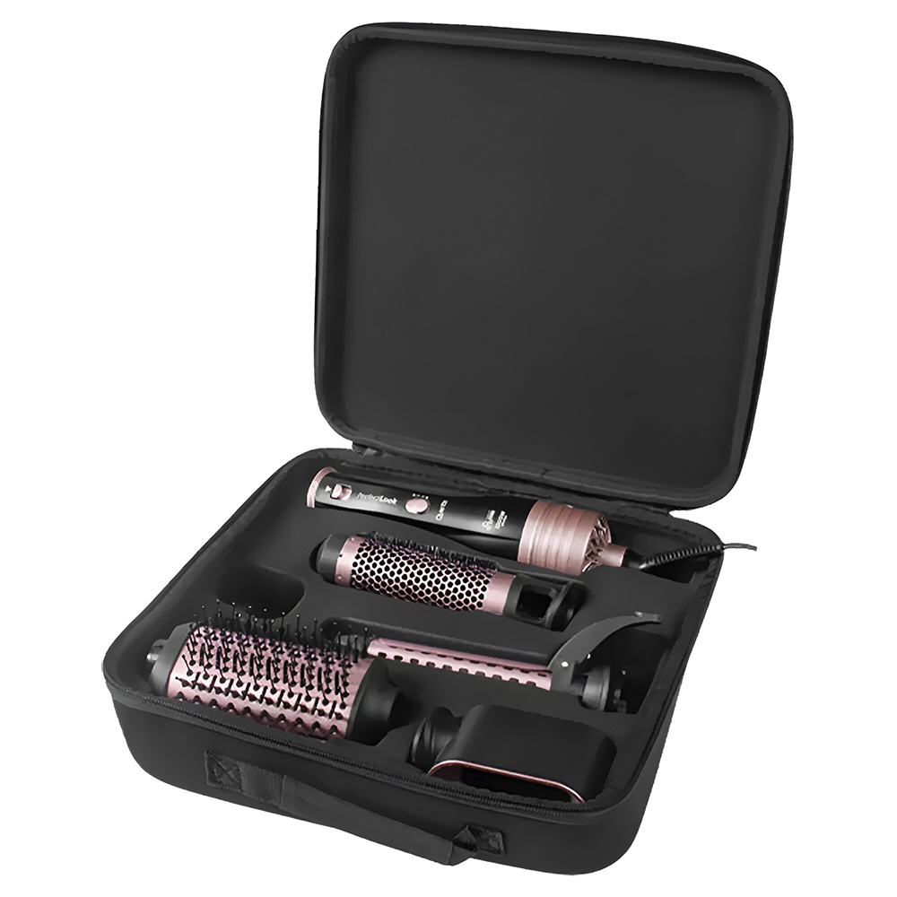 Escova Secadora Quanta QTKCS7001 / Bivolt - Preto + Chaleira Elétrica Krab KB2L