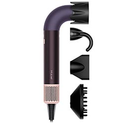 Secador de Cabelo FTX Supersonic X 1700W / 220V - Cinza / Roxo