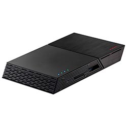 Servidor Nas Storage Asustor FS6706T Intel Celeron de 2.0GHz / 4GB de RAM / 6 Baias / USB 3.2 / LAN - Preto