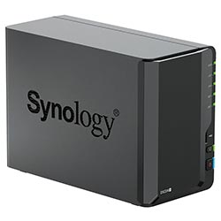 SERVIDOR NAS STORAGE SYNOLOGY DISKTATION DS224+ 2 BAIA QC2.0GHZ/SATA3 2.5"-3.5"/USB3.2 /1GbE LAN