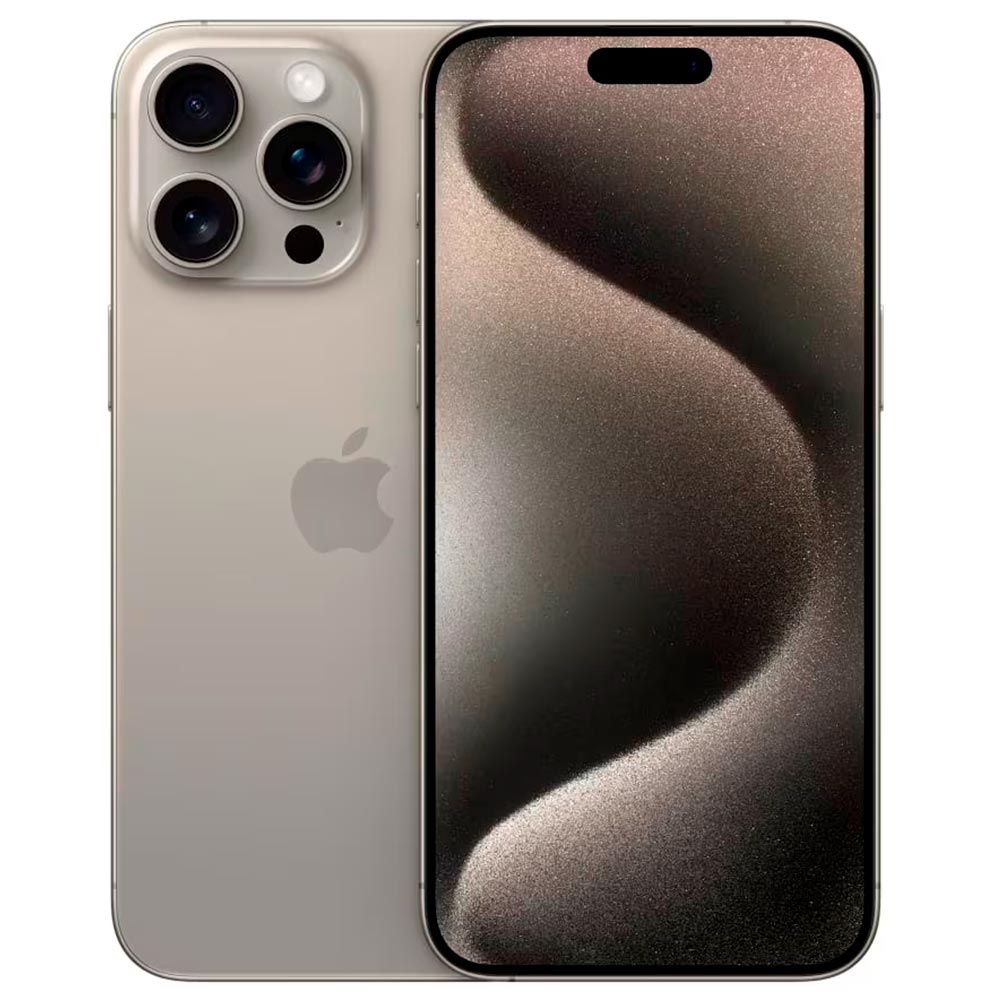 Apple iPhone 15 Pro MTV53BE/A A3102 256GB / nanoSIM / eSIM - Natural Titanium (Anatel)