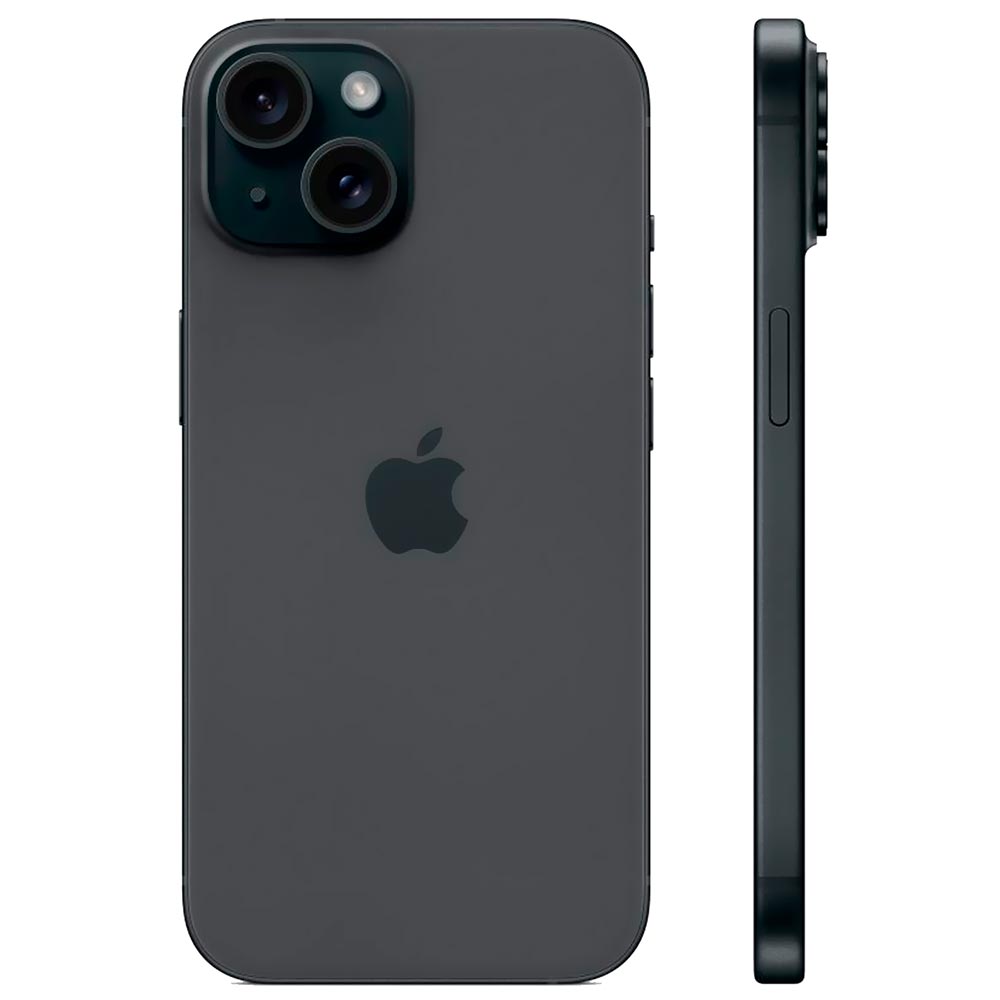 CEL APPLE IPHONE 15 MTP03BE/A 128GB BLACK ESIM A3090