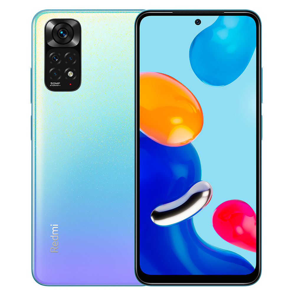 CEL XIAOMI REDMI NOTE 11 NFC 4GB/128GB STAR AZUL DUAL SIM LTE 6.43" no ...