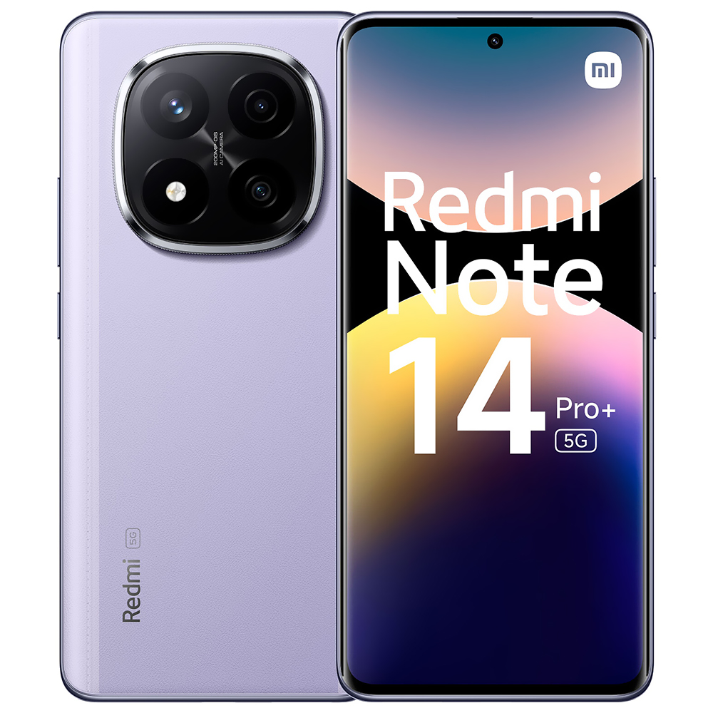 CEL XIAOMI REDMI NOTE 14 PRO+ 5G 8GB/256GB LAVENDER ROXO-GLOBAL DUAL SIM 5G 6.67"