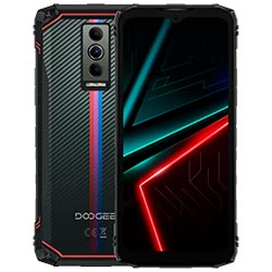 Celular Doogee Blade10 Energy 4GB de RAM / 128GB / Tela 6.56" / Dual Sim LTE - Blue Red Clashing (Global)