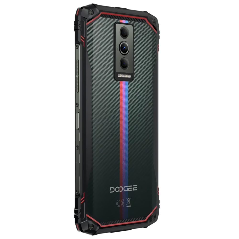 Celular Doogee Blade10 Energy 4GB de RAM / 128GB / Tela 6.56" / Dual Sim LTE - Blue Red Clashing (Global)