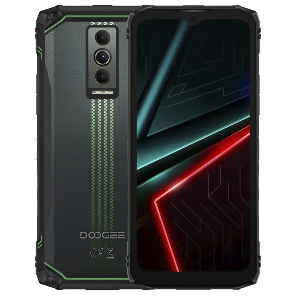 Celular Doogee Blade10 Energy 4GB de RAM / 128GB / Tela 6.56" / Dual Sim LTE - Cyber Verde (Global)