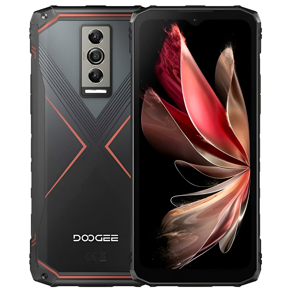 Celular Doogee Blade10 Pro 6GB de RAM / 256GB / Tela 6.56" / Dual Sim LTE - Fluorite Vermelho (Global)