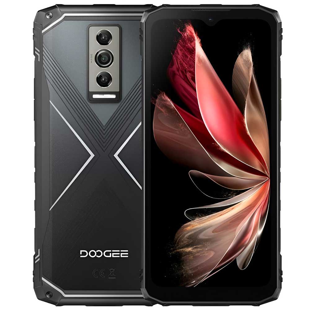 Celular Doogee Blade10 Pro 6GB de RAM / 256GB / Tela 6.56" / Dual Sim LTE - Mirage Prata (Global)