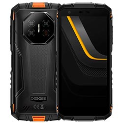 Celular Doogee Fire 3 Ultra 6GB de RAM / 256GB / Tela 5.5" / Dual Sim LTE - Blaze Laranja (Global)
