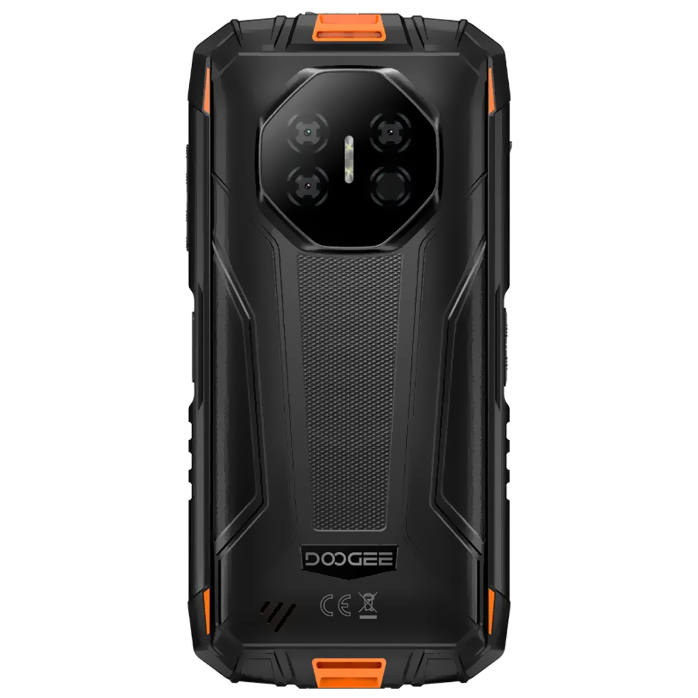 Celular Doogee Fire 3 Ultra 6GB de RAM / 256GB / Tela 5.5" / Dual Sim LTE - Blaze Laranja (Global)