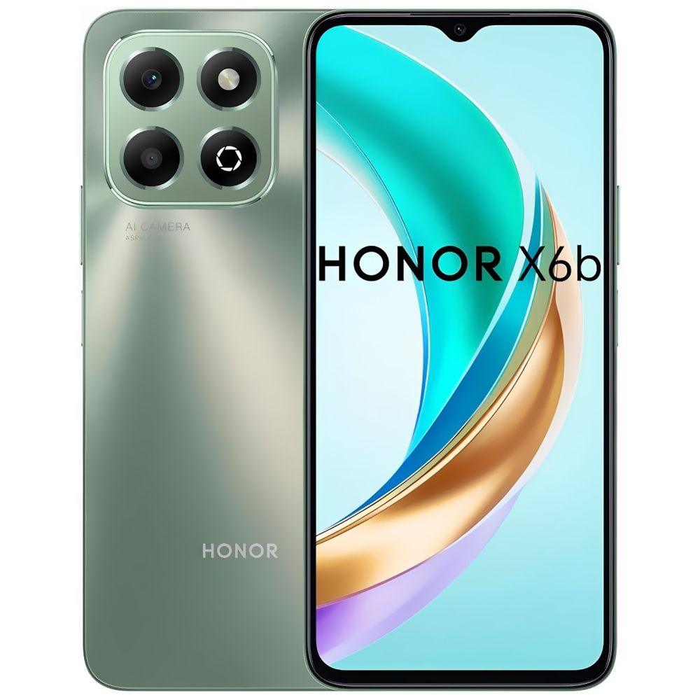 Celular Honor X6B JDY-LX3P 4GB de RAM / 128GB / Tela 6.56" / Dual Sim LTE - Forest Verde