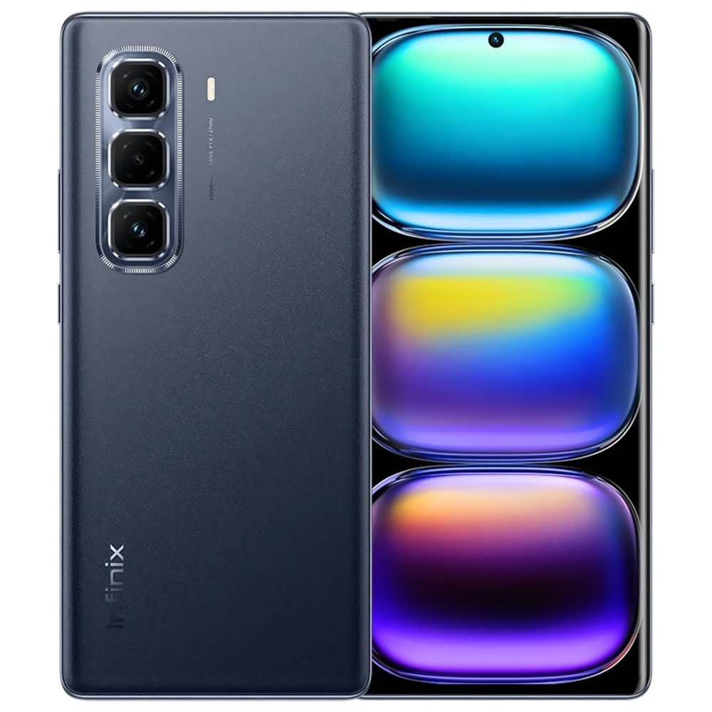 Celular Infinix Hot 50 Pro+ X6880 NFC 8GB de RAM / 256GB / Tela 6.78" / Dual Sim LTE - Sleek Preto