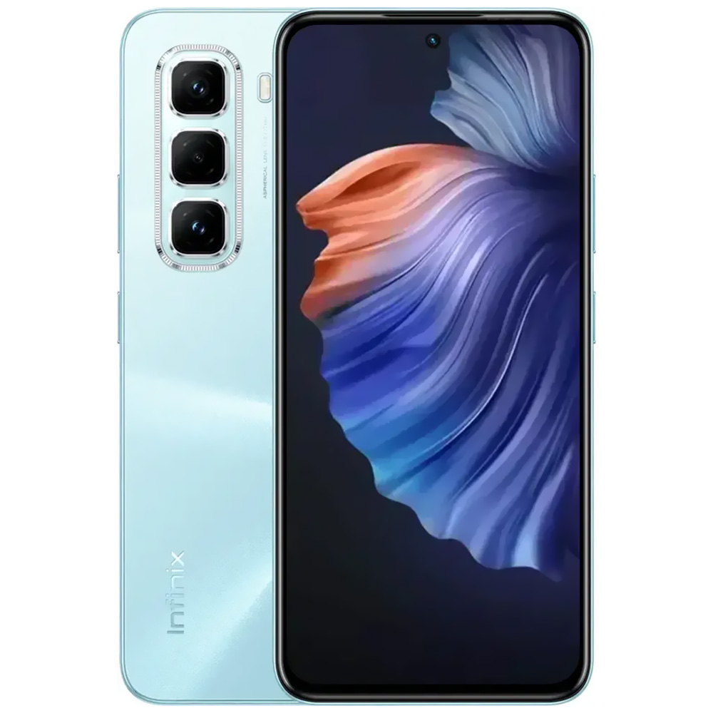 Celular Infinix Hot 50 Pro X6881 NFC 8GB de RAM / 256GB / Tela 6.78" / Dual Sim LTE - Glacier Azul