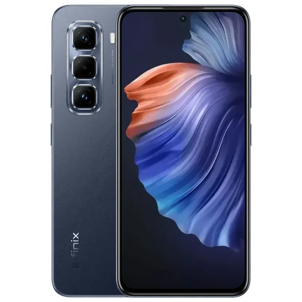 Celular Infinix Hot 50 Pro X6881 NFC 8GB de RAM / 256GB / Tela 6.78" / Dual Sim LTE - Sleek Preto