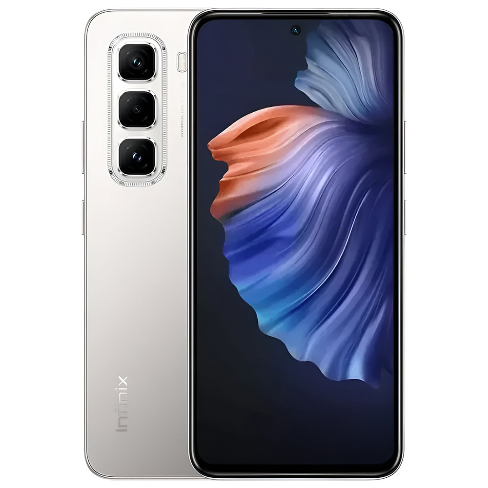 Celular Infinix Hot 50 Pro X6881 NFC 8GB de RAM / 256GB / Tela 6.78" / Dual Sim LTE - Titanium Cinza