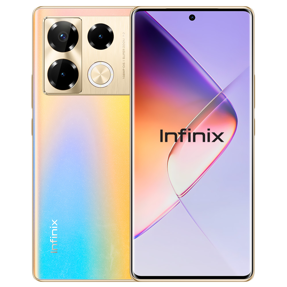 Celular Infinix Note 40 Pro X6850 NFC 8GB de RAM / 256GB / Tela 6.78" / Dual Sim LTE - Titan Dourado