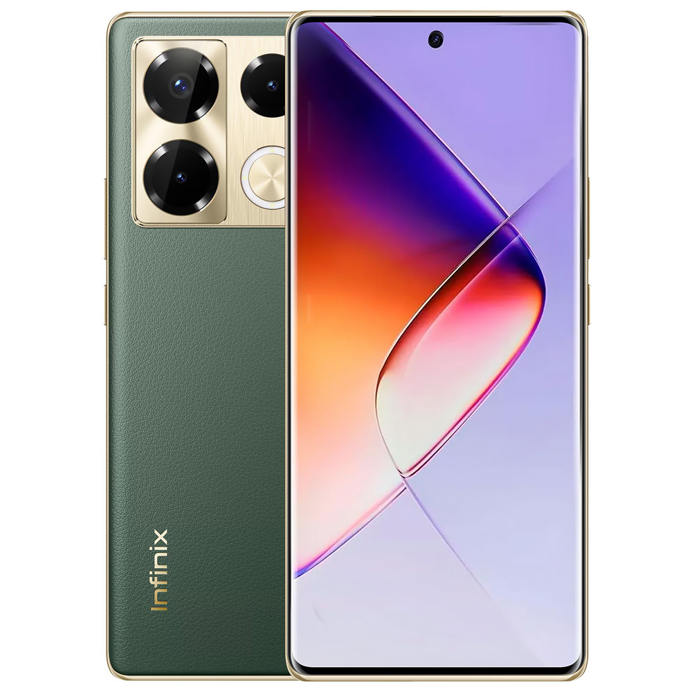 Celular Infinix Note 40 Pro X6850 NFC 8GB de RAM / 256GB / Tela 6.78" / Dual Sim LTE - Vintage Verde