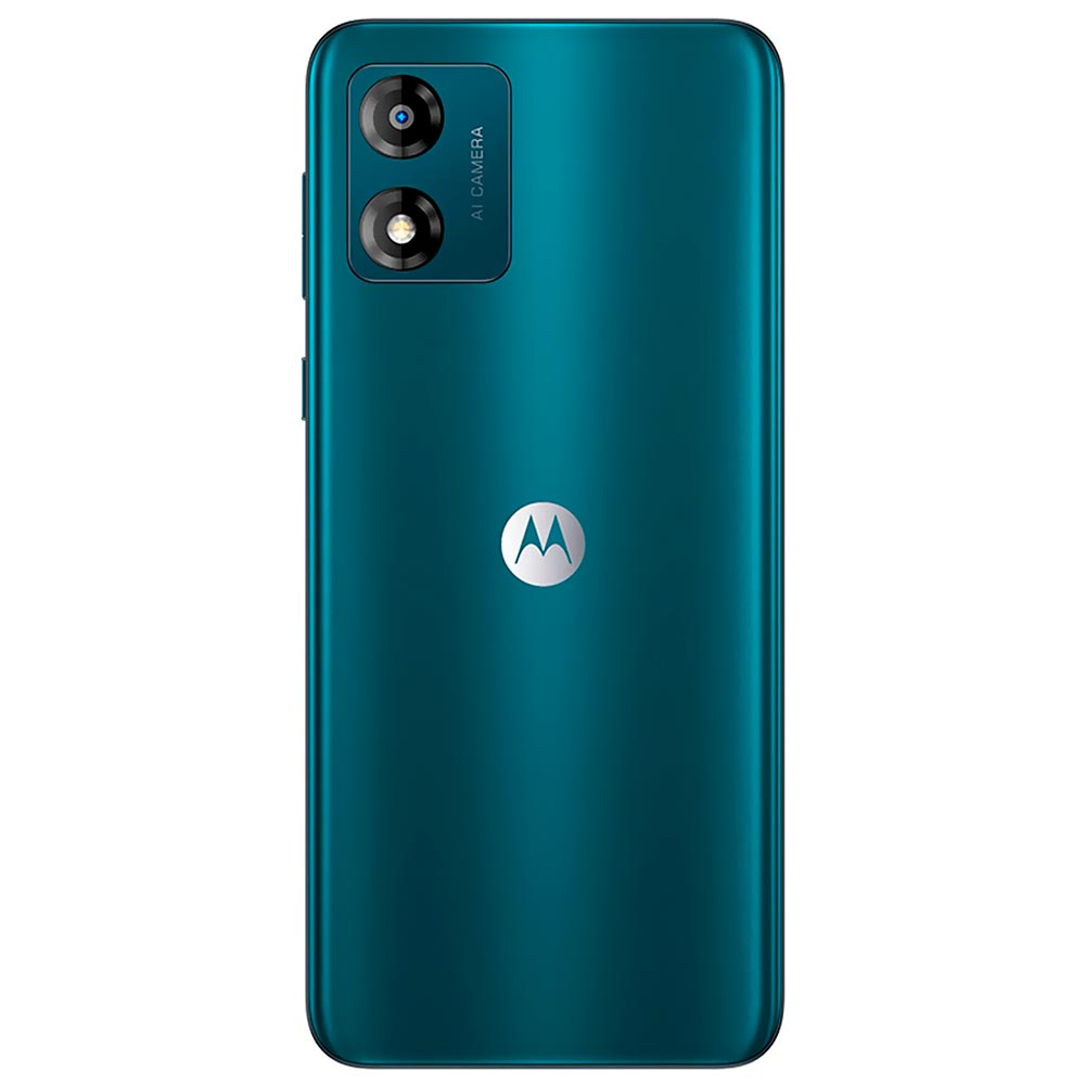 Celular Motorola E13 XT2345-3 8GB de RAM / 128GB / Tela 6.5" / Dual Sim LTE - Aurora Verde