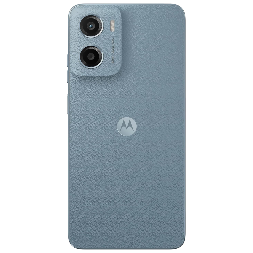 Celular Motorola E15 XT2523-6 2GB de RAM / 64GB / Tela 6.6" / Dual Sim LTE - Misty Blue