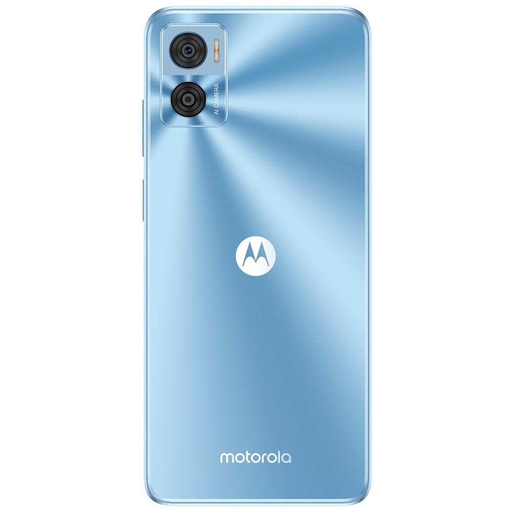 Celular Motorola E22 XT2239-9 4GB de RAM / 64GB / Tela 6.5" / Dual Sim LTE - Azul