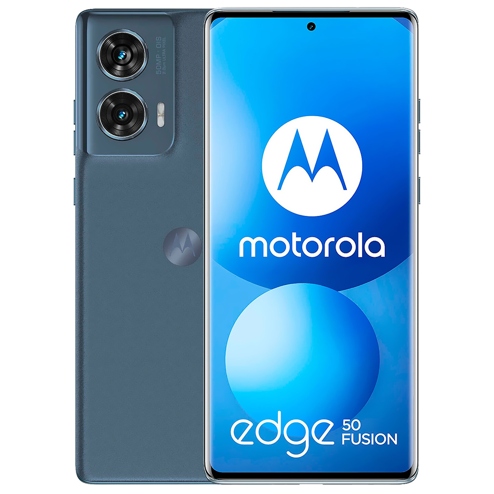 Celular Motorola Edge 50 Fusion XT2429-2 12GB de RAM / 256GB / Tela 6.7" / Dual Sim 5G - Forest Azul