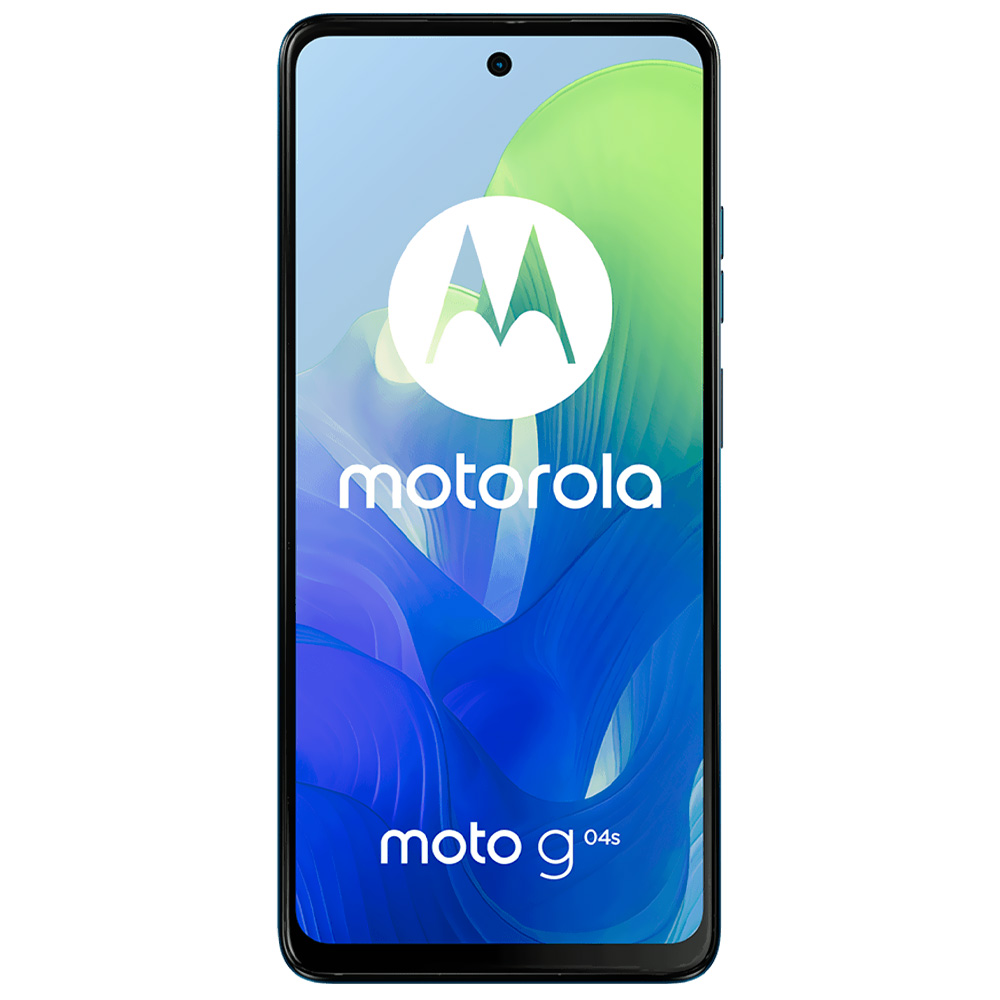 Celular Motorola G04S XT2421-7 4GB de RAM / 128GB / Tela 6.56" / Dual Sim LTE - Azul Satinado