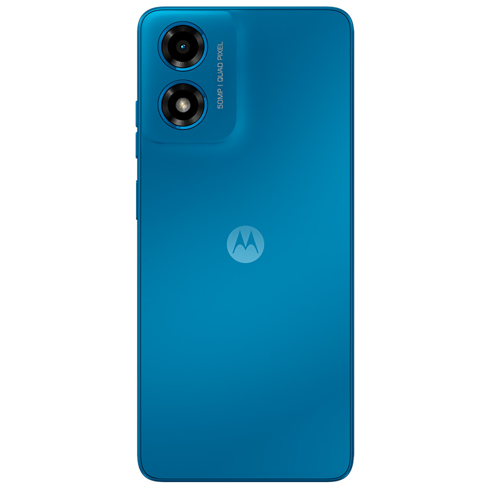 Celular Motorola G04S XT2421-7 4GB de RAM / 128GB / Tela 6.56" / Dual Sim LTE - Azul Satinado