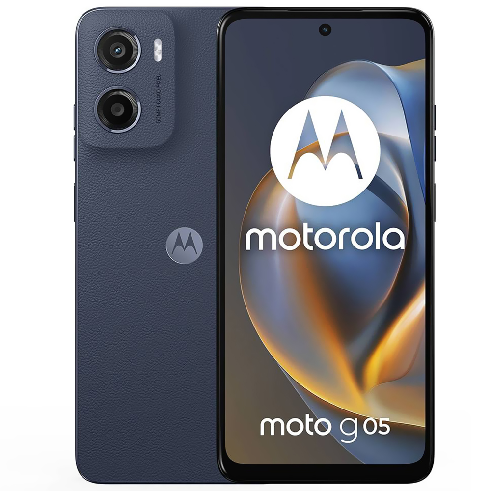 Celular Motorola G05 XT2523-3 4GB de RAM / 128GB / Tela 6.67" / Dual Sim LTE - Denim Azul