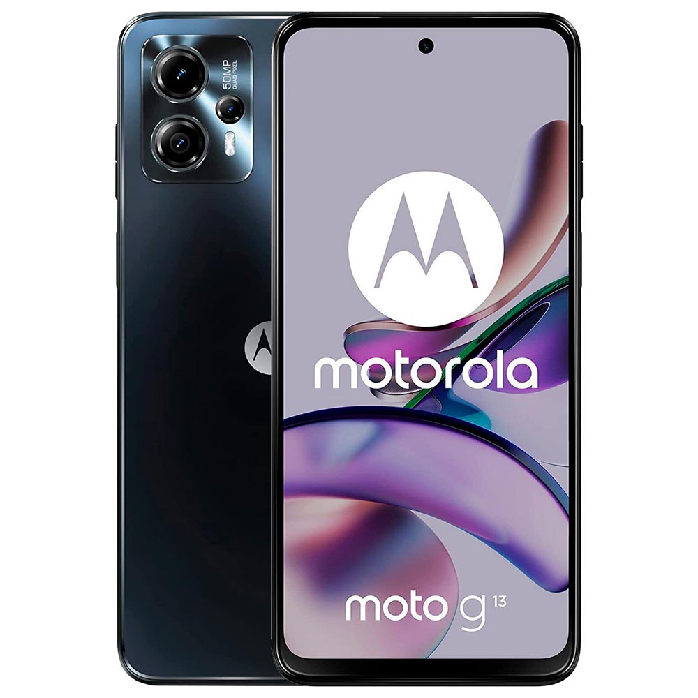 Celular Motorola G13 XT2331-1 4GB de RAM / 128GB / Tela 6.5" / Dual Sim LTE - Oxford Cinza