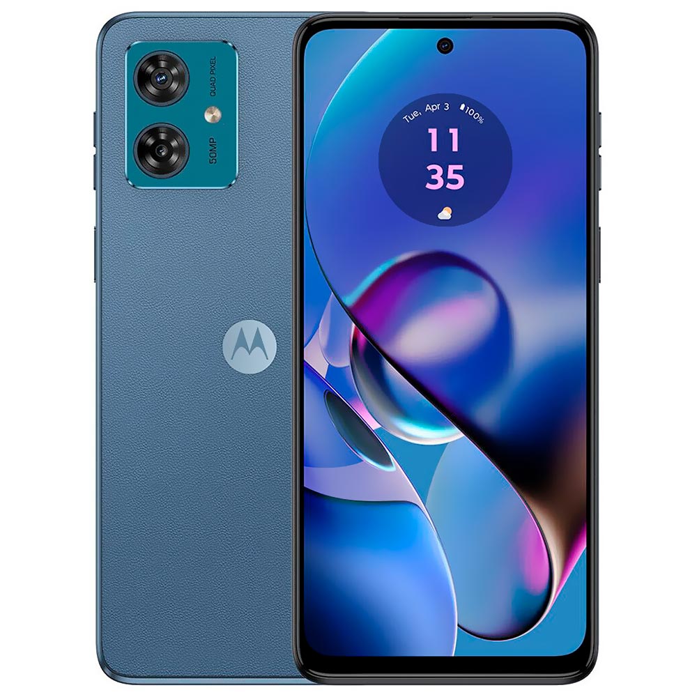 Celular Motorola G54 5G XT2343-1 8GB de RAM / 256GB / Tela 6.5" / Dual Sim - Indigo Azul