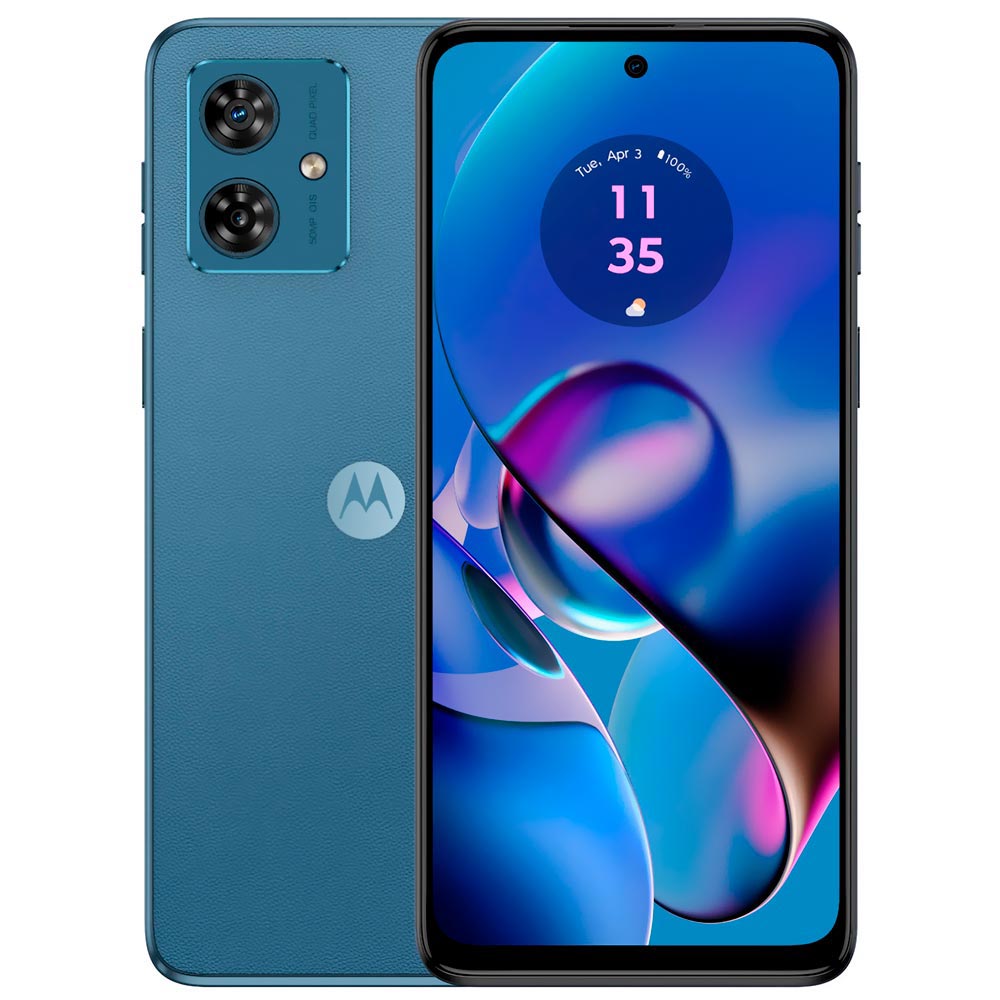 Celular Motorola G54 5G XT2343-2 8GB de RAM / 256GB / Tela 6.5" / Dual Sim - Indigo Azul