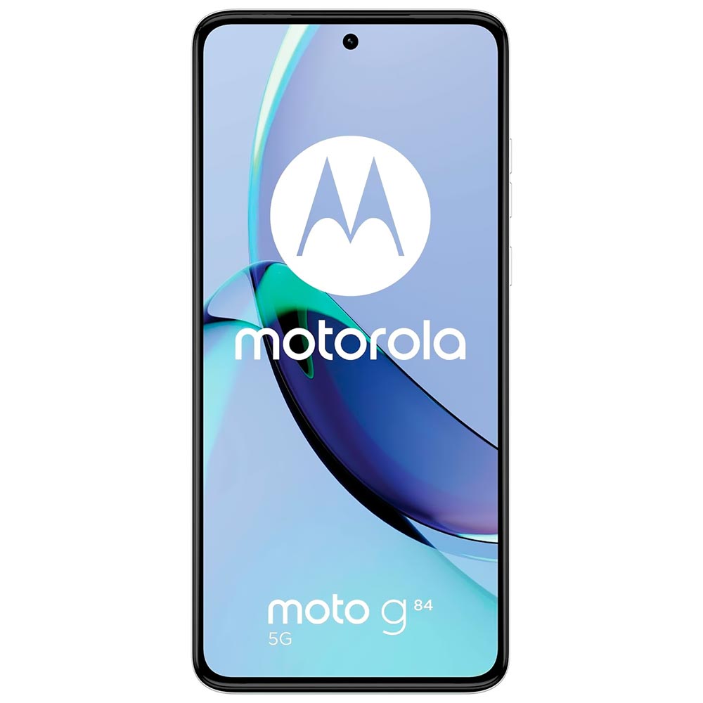 Celular Motorola G84 5G XT2347-2 12GB de RAM / 256GB / Tela 6.5" / Dual Sim - Marshallow Azul