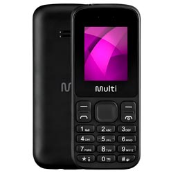 Celular Multilaser Up P9139 Tela 1.8" / Dual Sim - Preto