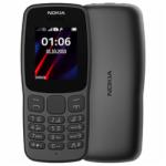 Celular Nokia 106 TA-1190 Tela 1.77" / Single Sim - Preto / Cinza