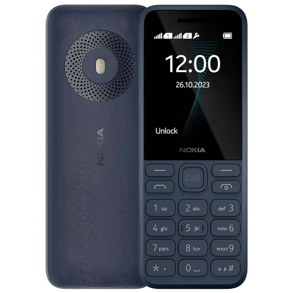 Celular Nokia 130 TA-1576 Tela 2.4" / Dual Sim - Preto