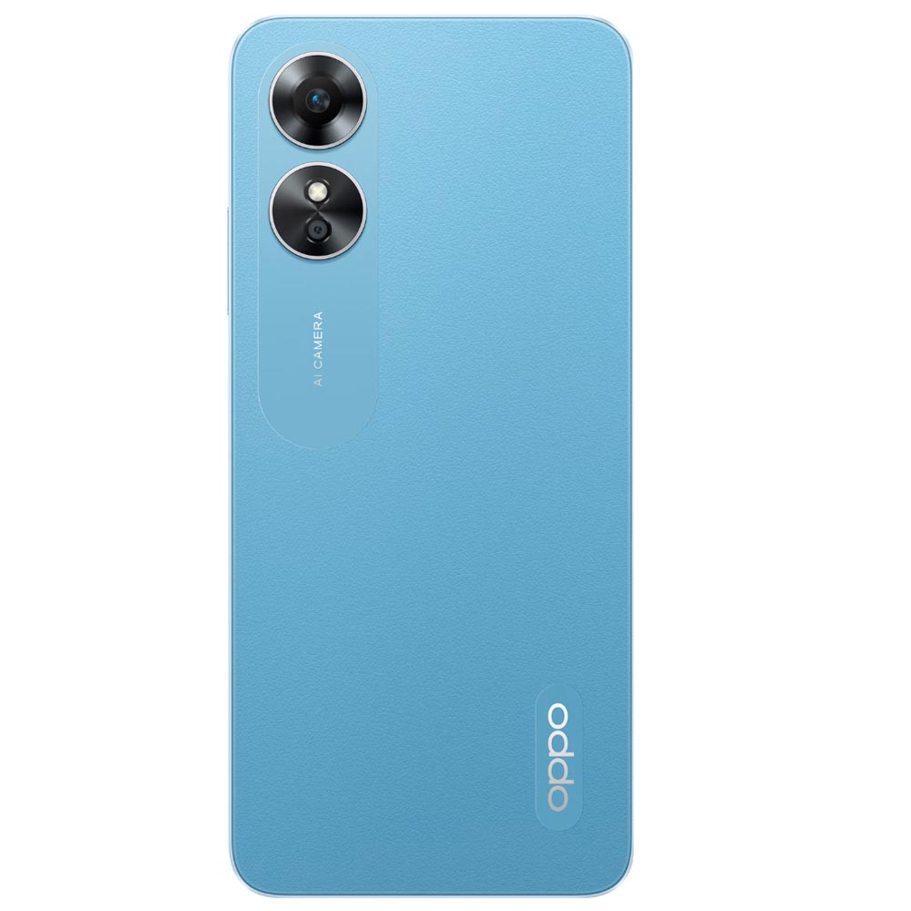 Celular Oppo A17 CPH2477 4GB de RAM / 64GB / Tela 6.52" / Dual Sim LTE - Azul
